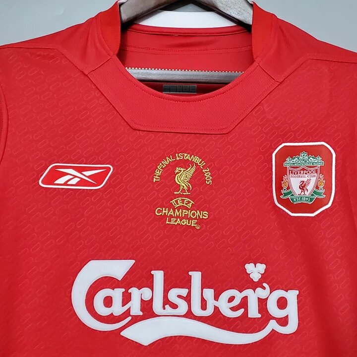 Camiseta Retro Liverpool 2005