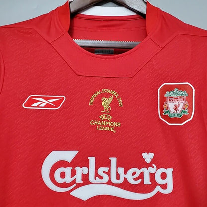 Liverpool Maillot Rétro 2005