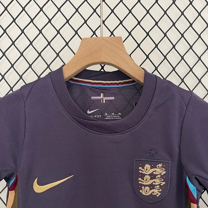 Equipación de visitante de Inglaterra para niños 24/25