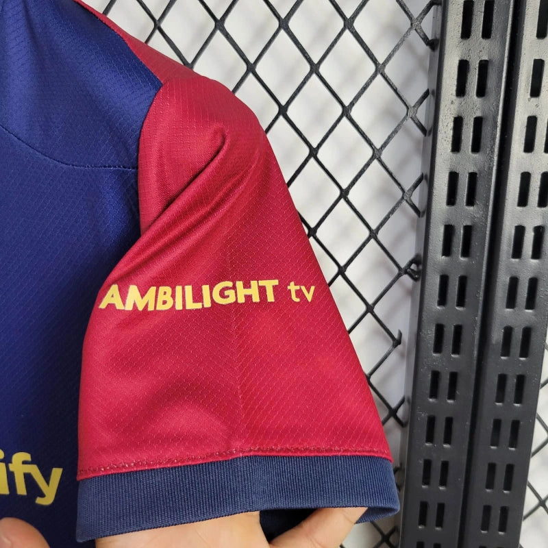 Divisa da bambino FC Barcelona 24/25 Home