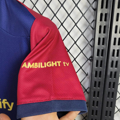 Divisa da bambino FC Barcelona 24/25 Home