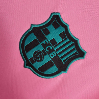 Maglia retrò FC Barcelona 2020 2021 Rosa