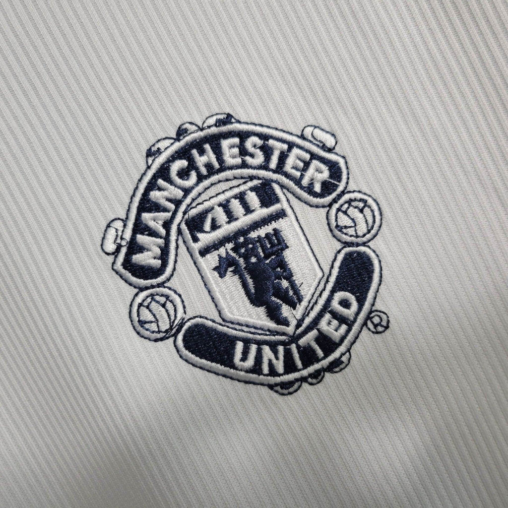 Camiseta Manchester United Retro 1999 2000 Manga Larga