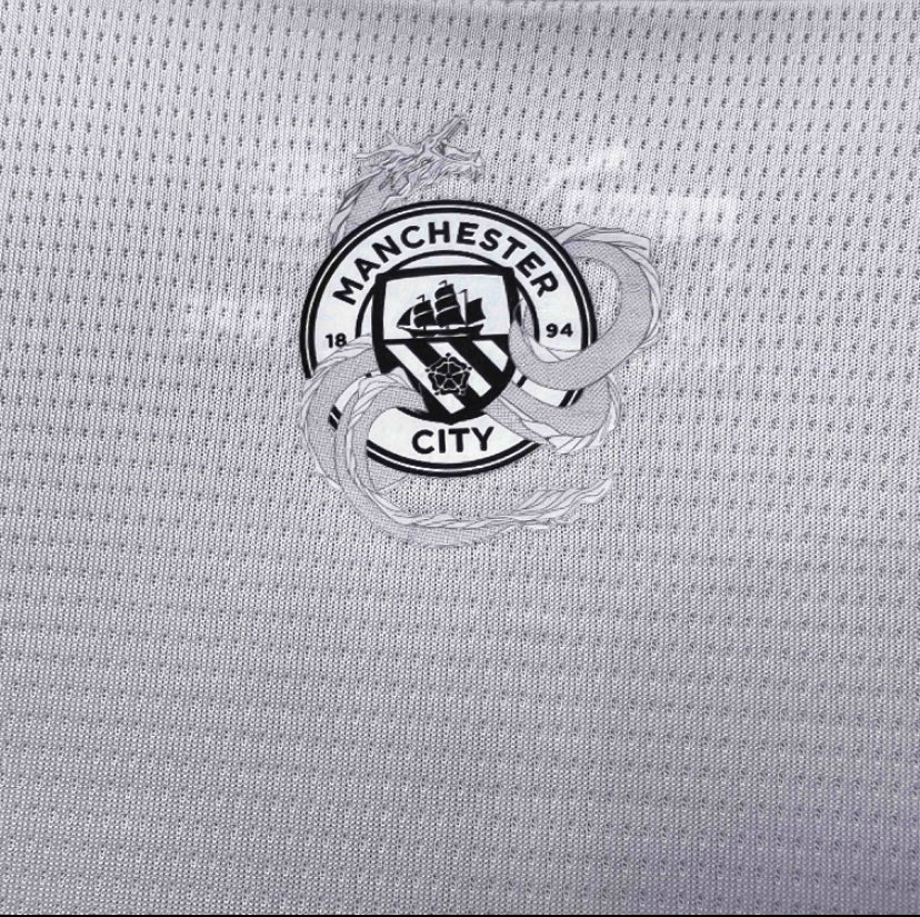 -Camiseta del Año del Dragón del Manchester City 2023-2024