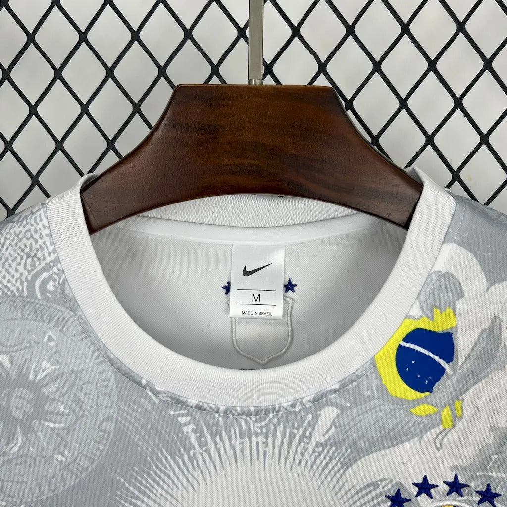 Brésil maillot Concept 2025 Christ Blanc