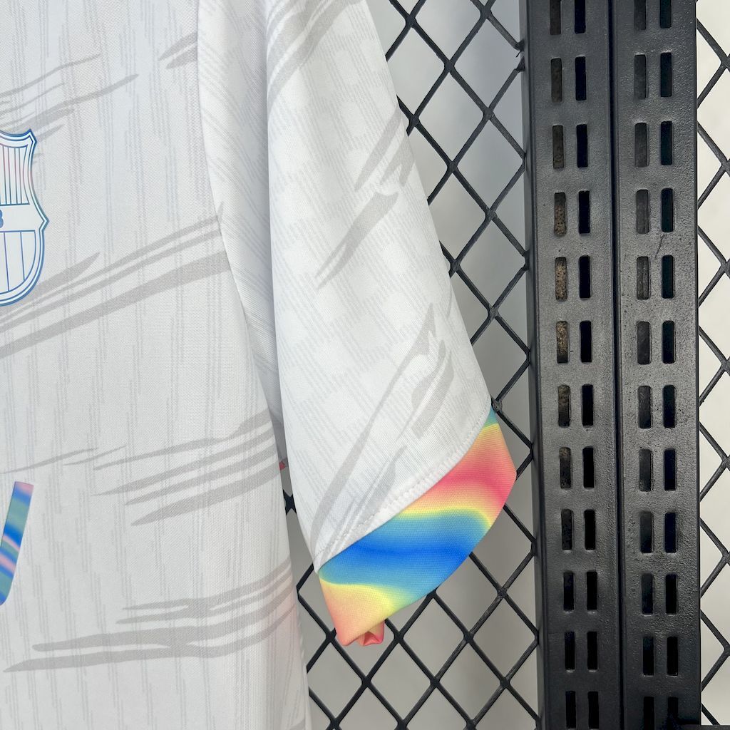 Maillot FC Barcelone Blanc 2025/26