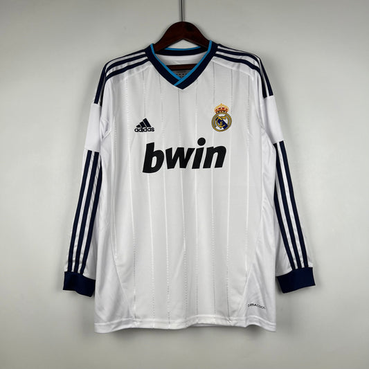 Camiseta real madrid 2012 2013 manga larga retro