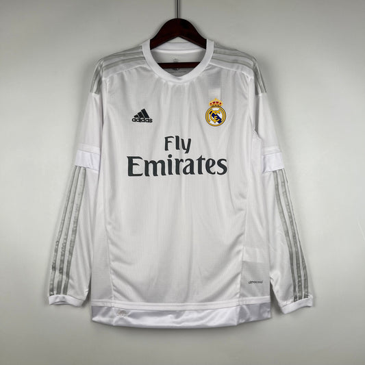 Real Madrid maillot 2015 2016 manches longues retro