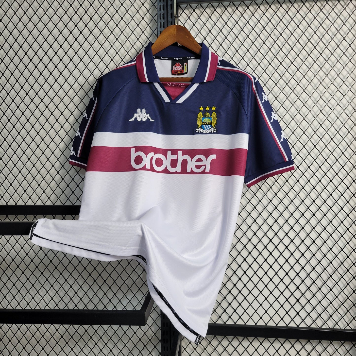 Camiseta Retro Manchester City 1997 1998