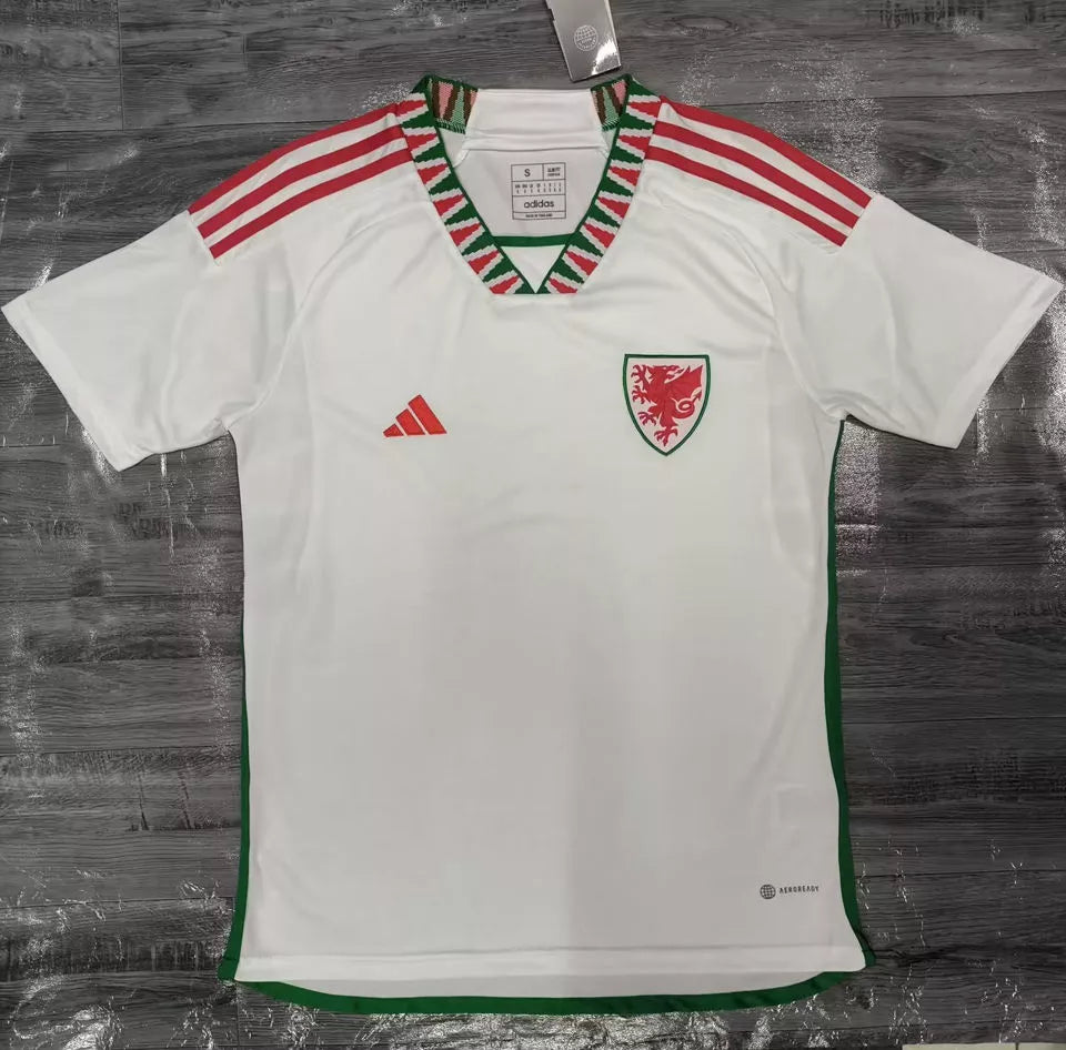 Camiseta de visitante de Gales copa del mundo 2022