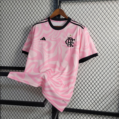 -Camiseta Flamengo Rosa Concept 2023 2024