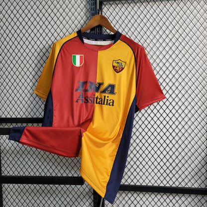 Camiseta AS Roma Retro 2001 2002