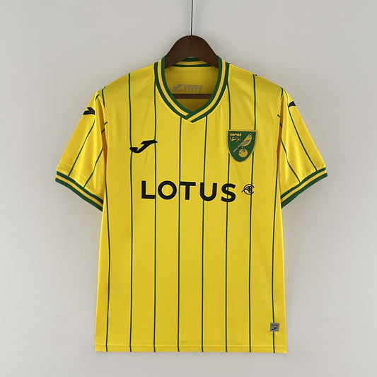 Norwich maillot domicile 2022/23