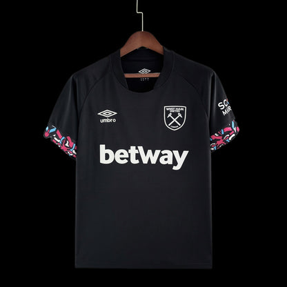 Camiseta de visitante del West Ham 2022/23