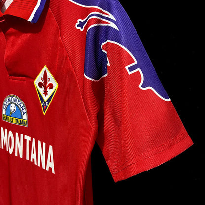 camiseta retro de la fiorentina