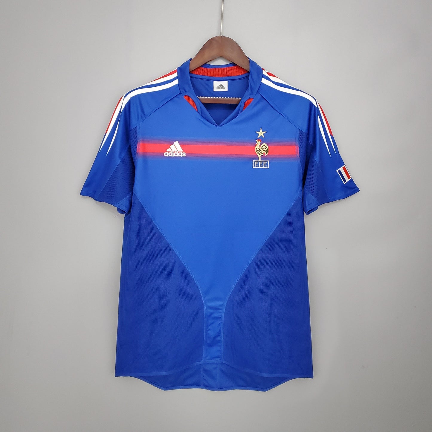 Camiseta retro equipo francés 2004