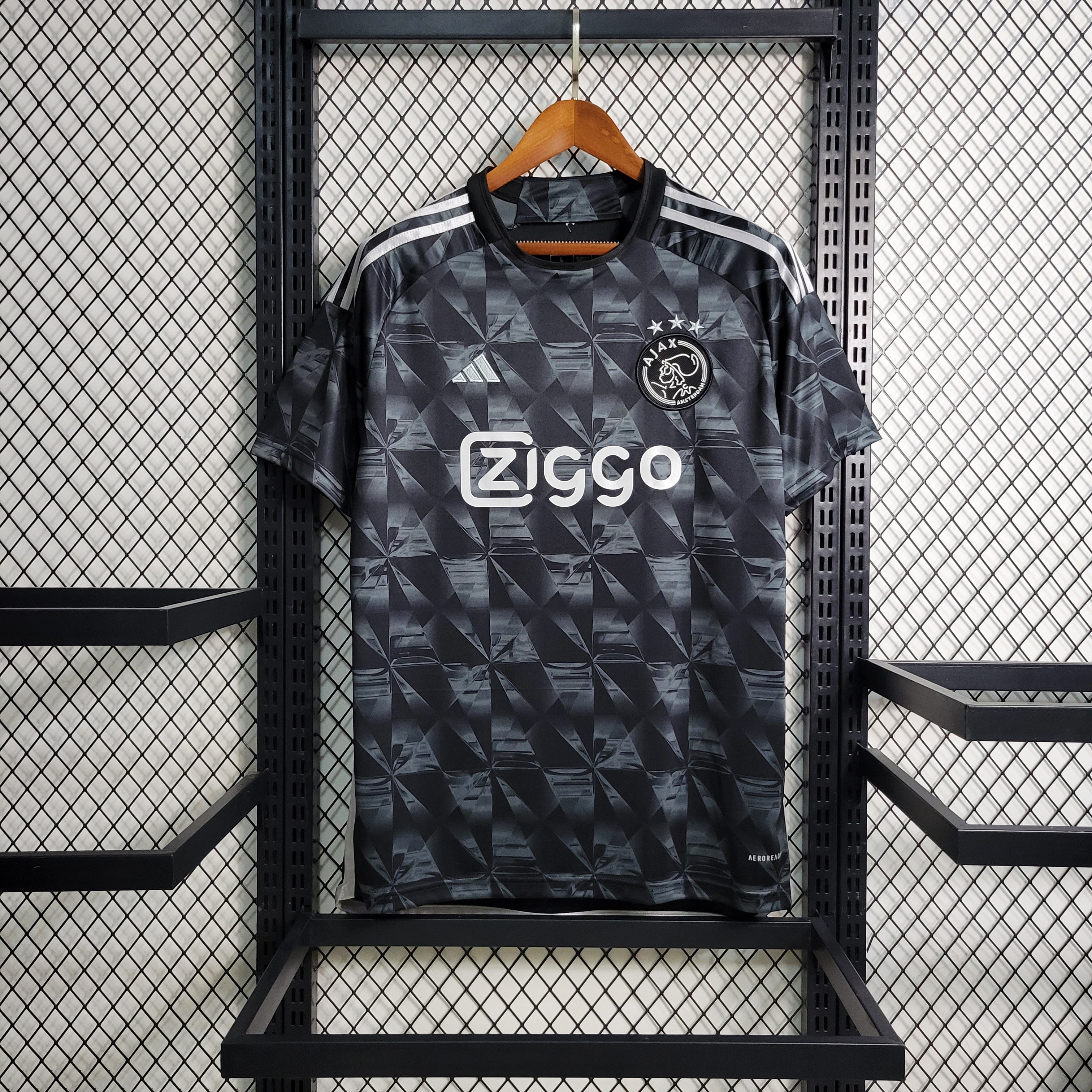 Maglia da calcio terza Ajax Nera 2023 2024
