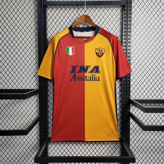 Camiseta AS Roma Retro 2001 2002