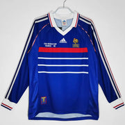 Maglia retrò della squadra francese 1998 a maniche lunghe