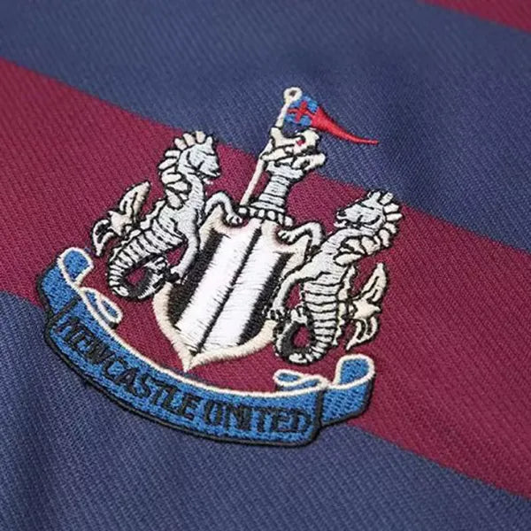 Maglia retrò Newcastle 1995 1997 Manica lunga